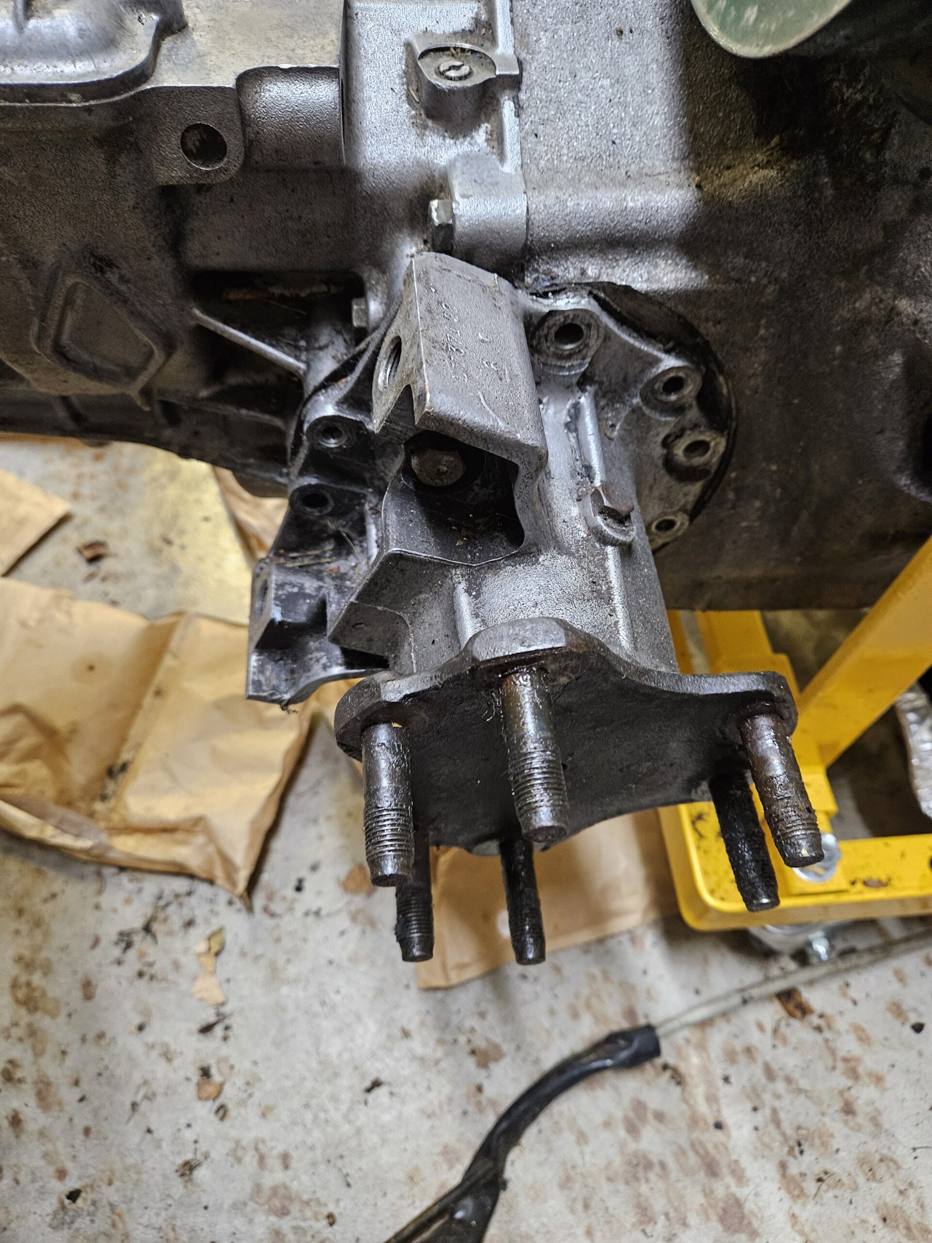 DS 21 motor and 4 speed manual transmission
