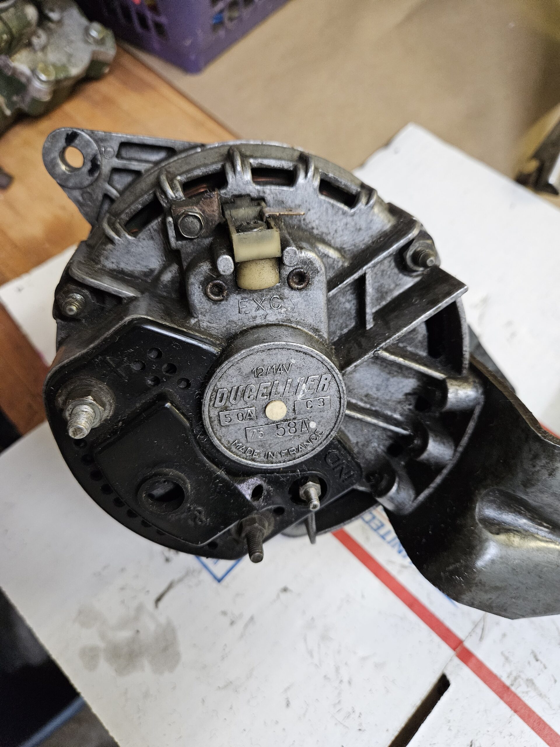 Citroen SM alternator- Ducellier