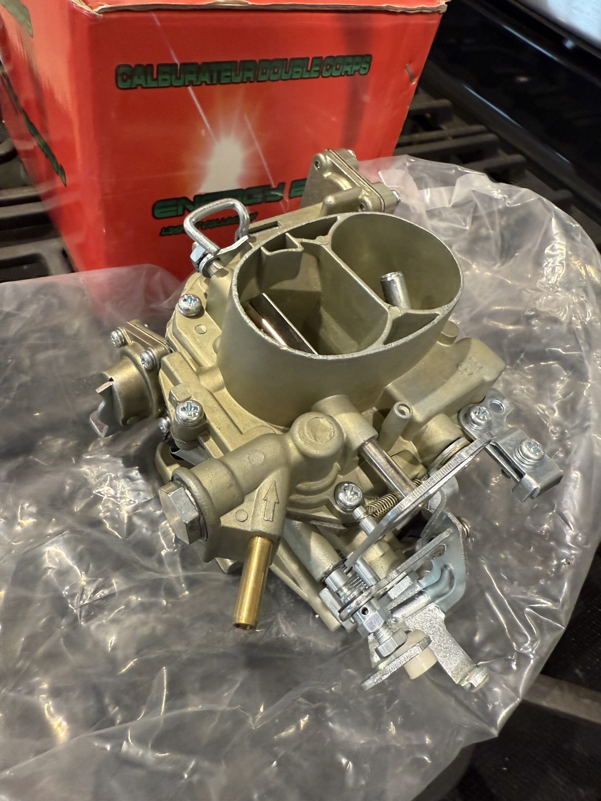 New 2-Barrel Carburetor for 2CV6 – Lousy Reproduction