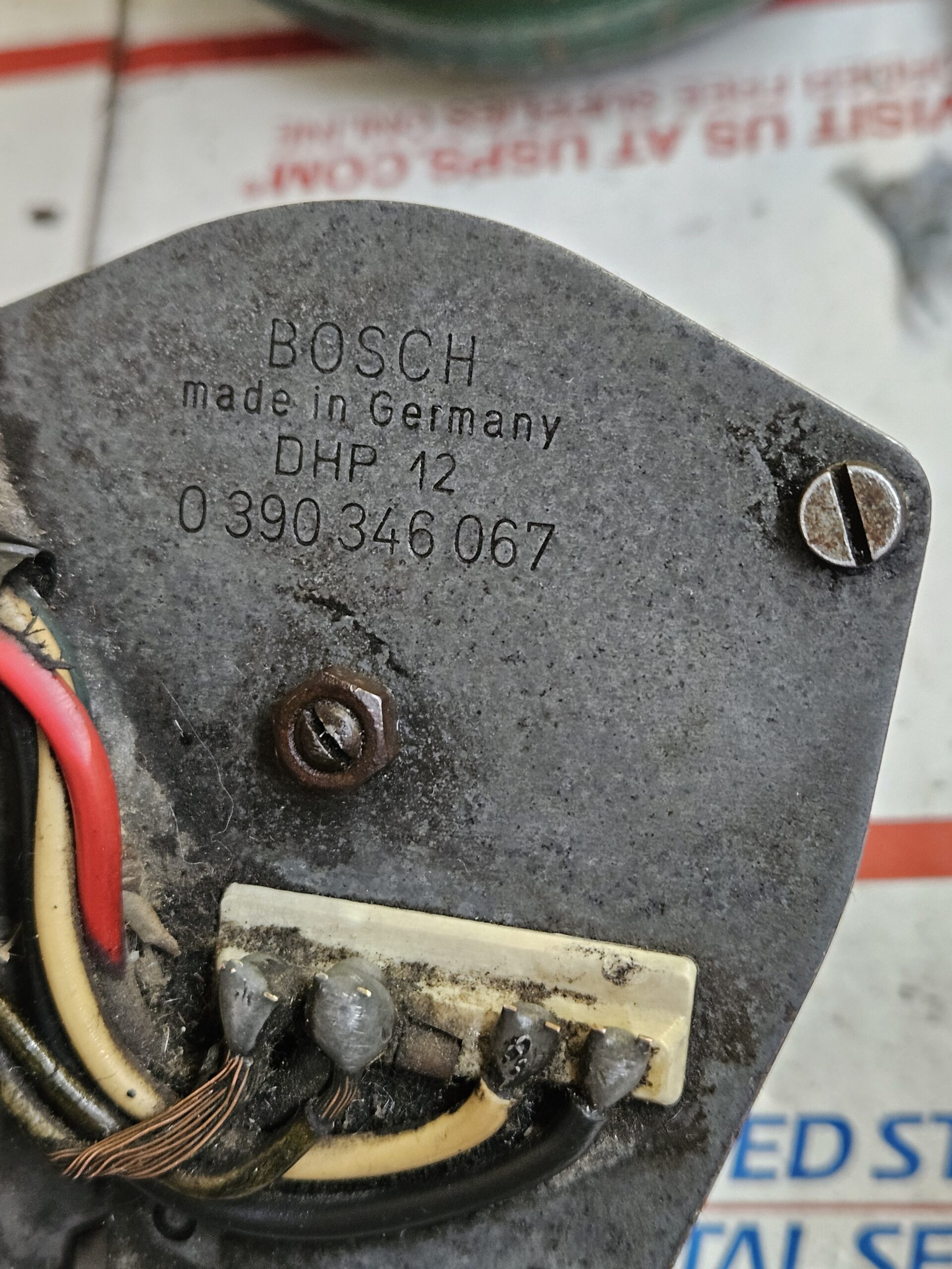 Citroen DS wiper motor