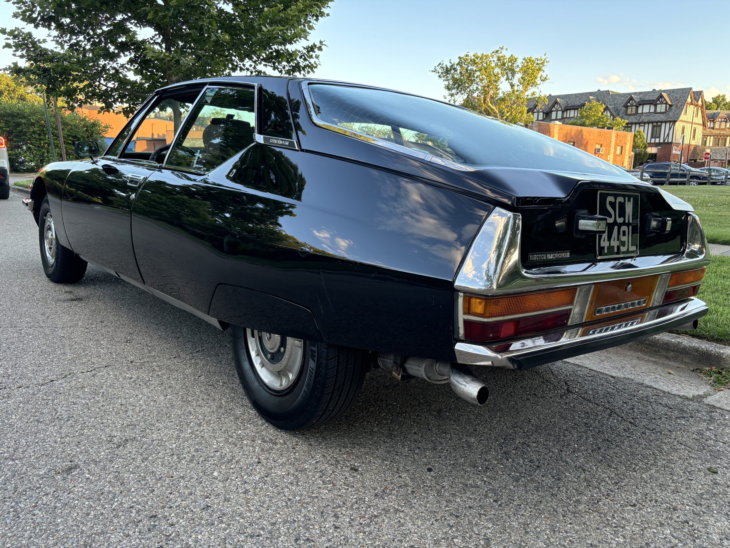 1973 Euro spec SM, cinq vitesse/injection electronique