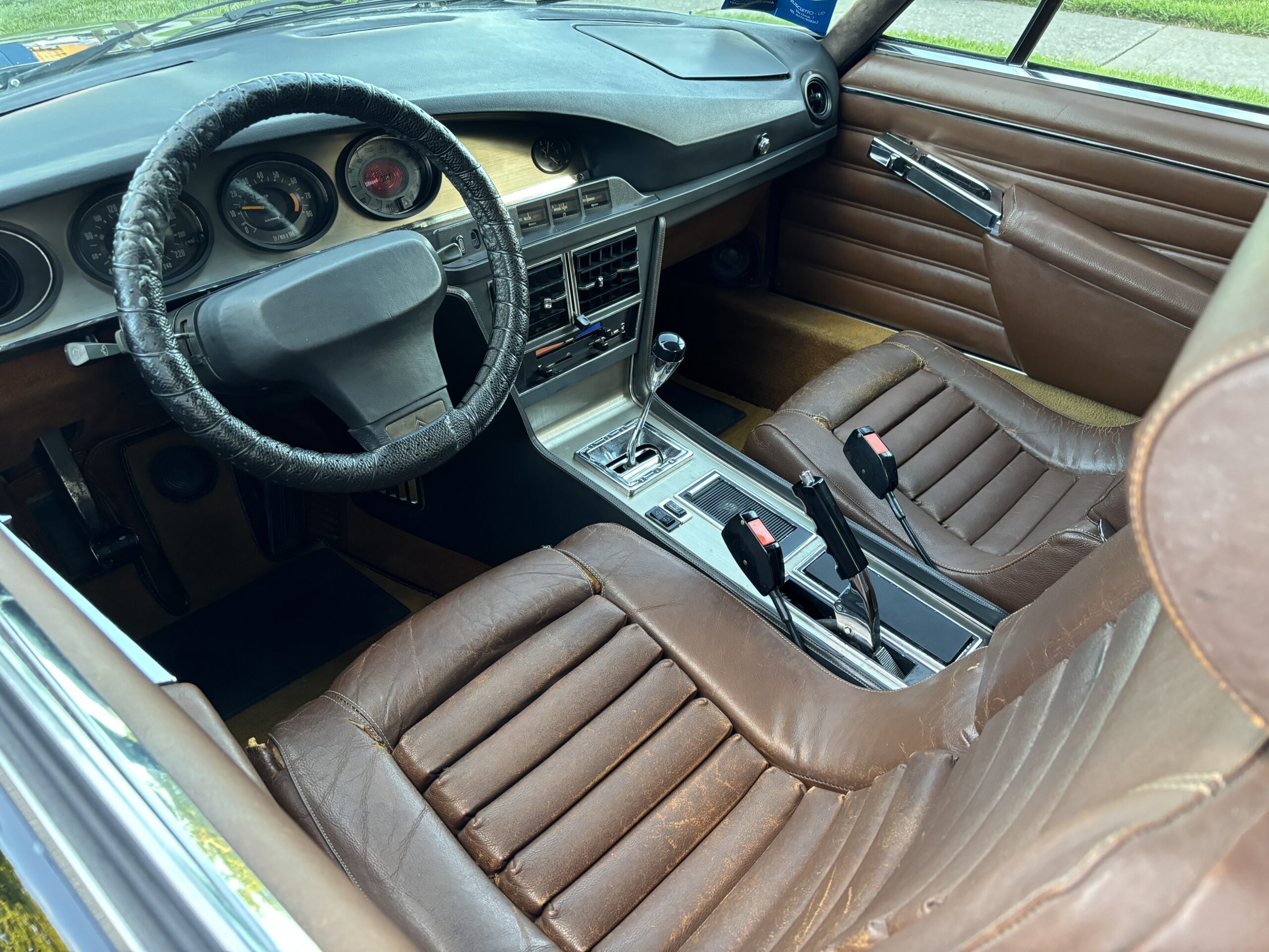 1973 Euro spec SM, cinq vitesse/injection electronique