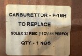 Zenith p16H NOS carburetor replacement for solex brand new old stock