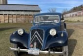 Auction Sept 20 10:30AM EST: Rare 9-person Familiale, long-wheelbase Traction Avant 11. Running & perfect for weddings, parades, test drive in Freehold, NY before auction.