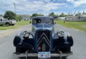 Auction Sept 20 10:30AM EST: Rare 9-person Familiale, long-wheelbase Traction Avant 11. Running & perfect for weddings, parades, test drive in Freehold, NY before auction.