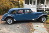 Auction Sept 20 10:30AM EST: Rare 9-person Familiale, long-wheelbase Traction Avant 11. Running & perfect for weddings, parades, test drive in Freehold, NY before auction.